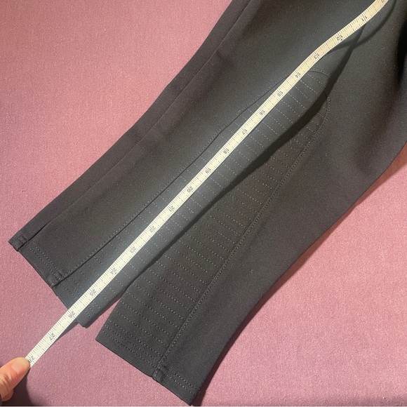 Abercrombie & Fitch Moto Zipper Ponte Leggings Pants Black - Size XS Equestrian - Picture 2 of 6